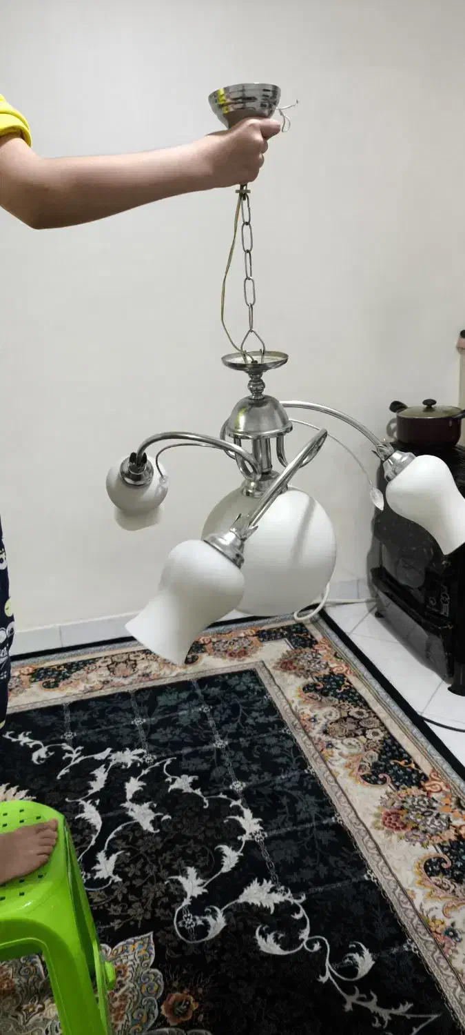 لوستر|لوستر و چراغ آویز|تهران, خاک سفید|دیوار