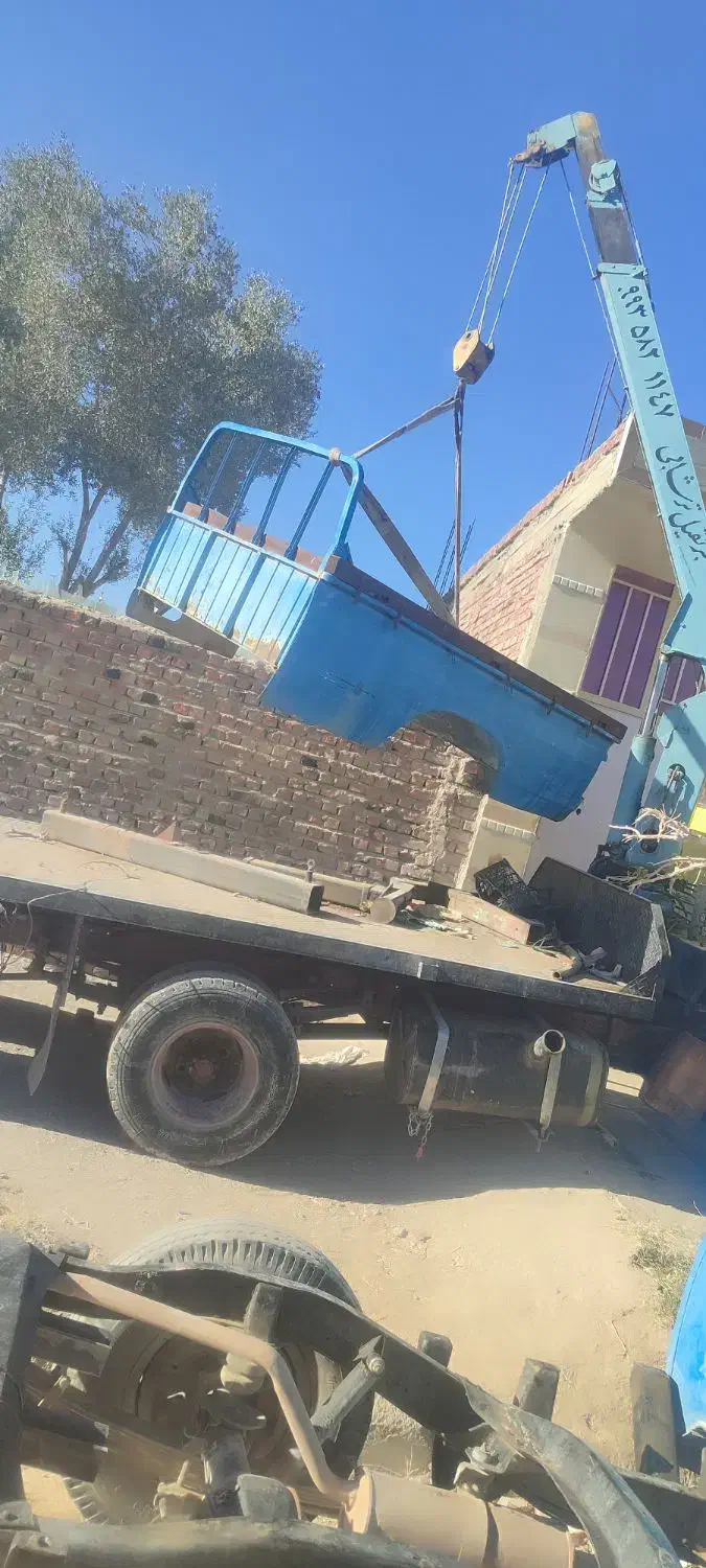 جرثقیل و کفی|خودرو سنگین|خاش, |دیوار