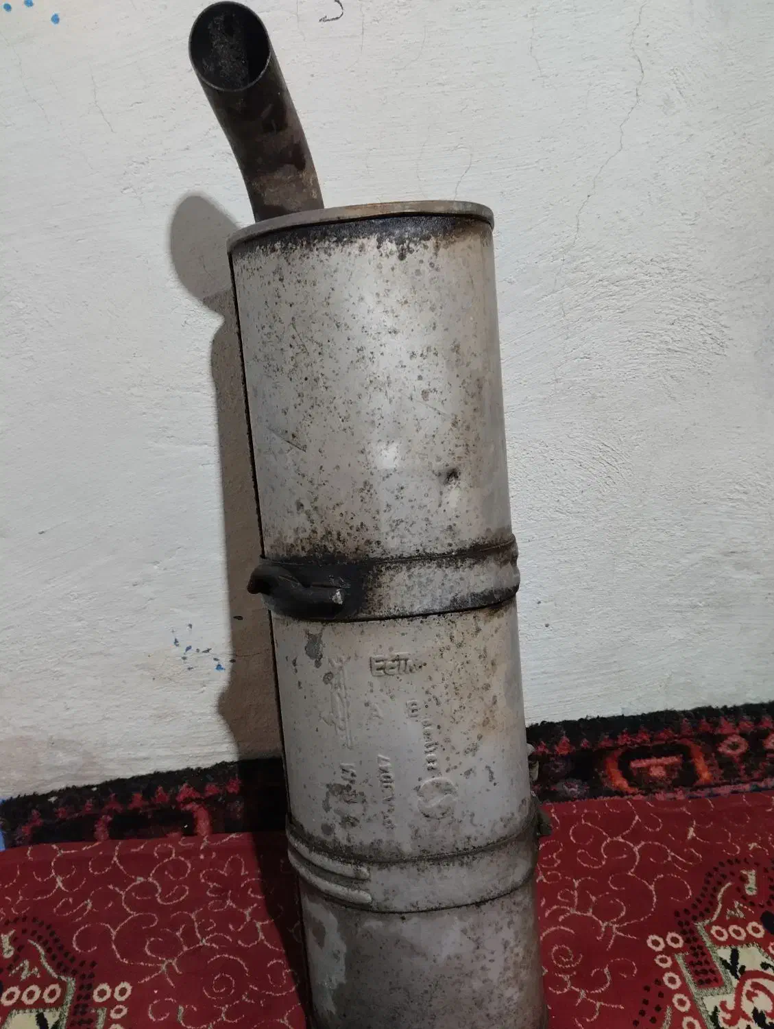 اگزوز 206|قطعات یدکی و لوازم جانبی|اشتهارد, |دیوار