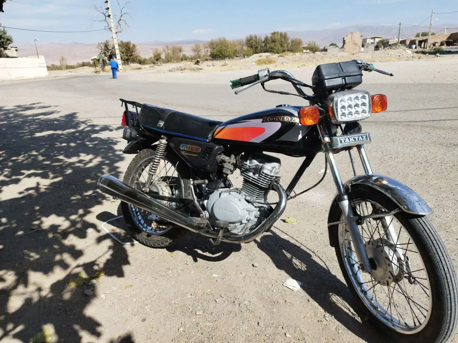 موتور هوندا رهرو 125 مدل 89 مزایده تمیز سالم|موتورسیکلت|قزوین, |دیوار