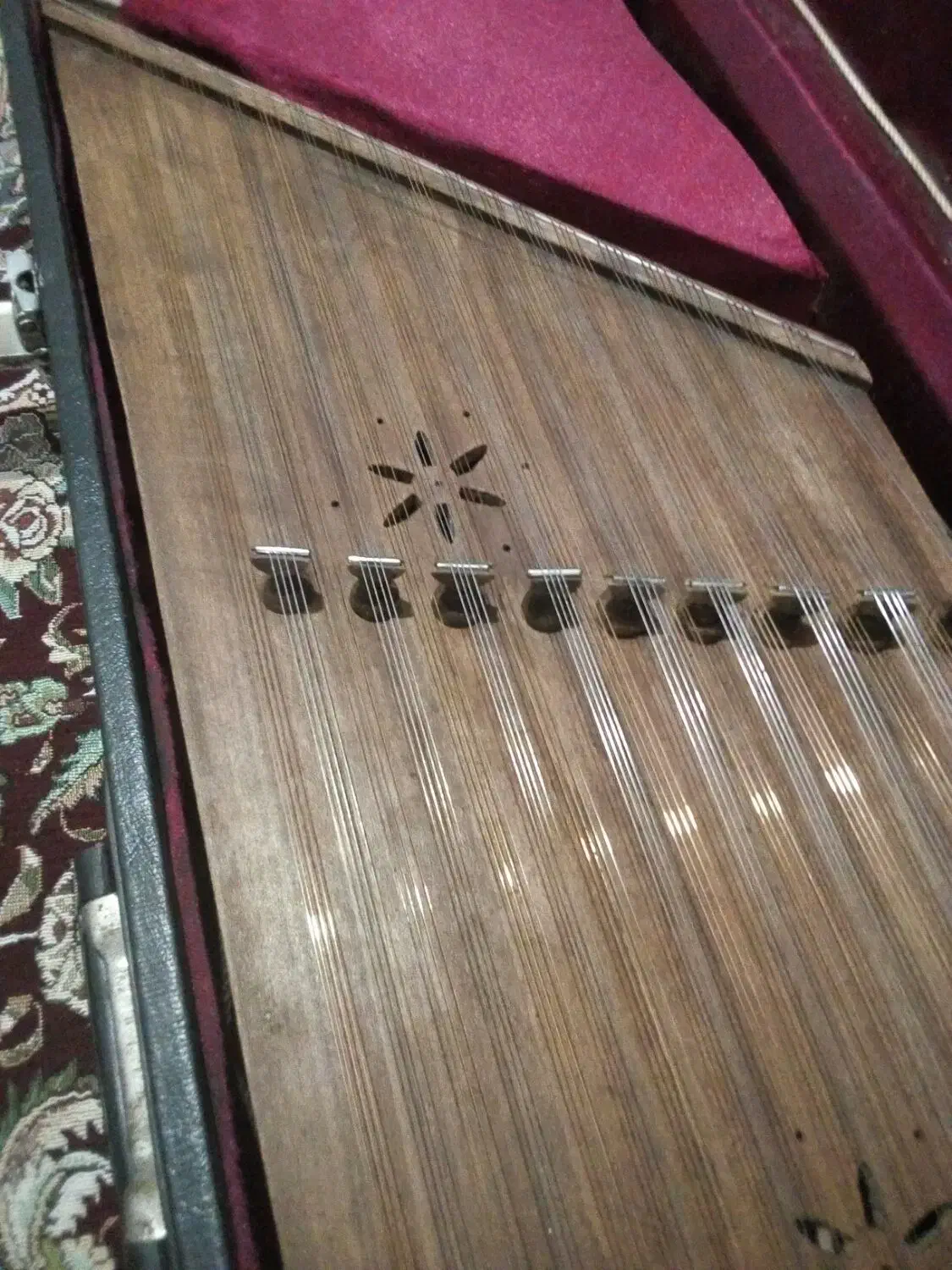 سنتورقدیمی کوک خوشصدا بی مهرحرفه ای|سازهای سنتی|کهک, |دیوار