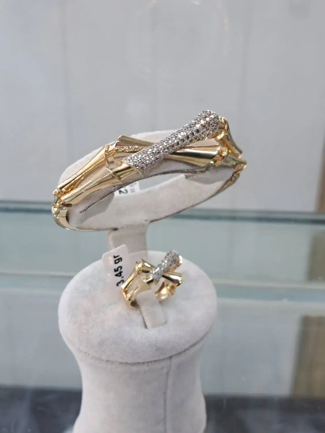 ست دستبند و انگشتر استخونی|جواهرات|قم, نیروگاه|دیوار