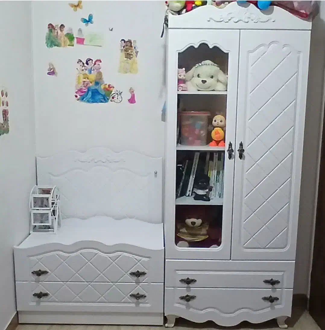 کمد و تخت کودک و نوجوان|تخت و صندلی بچه|اسلامشهر, مطهری|دیوار