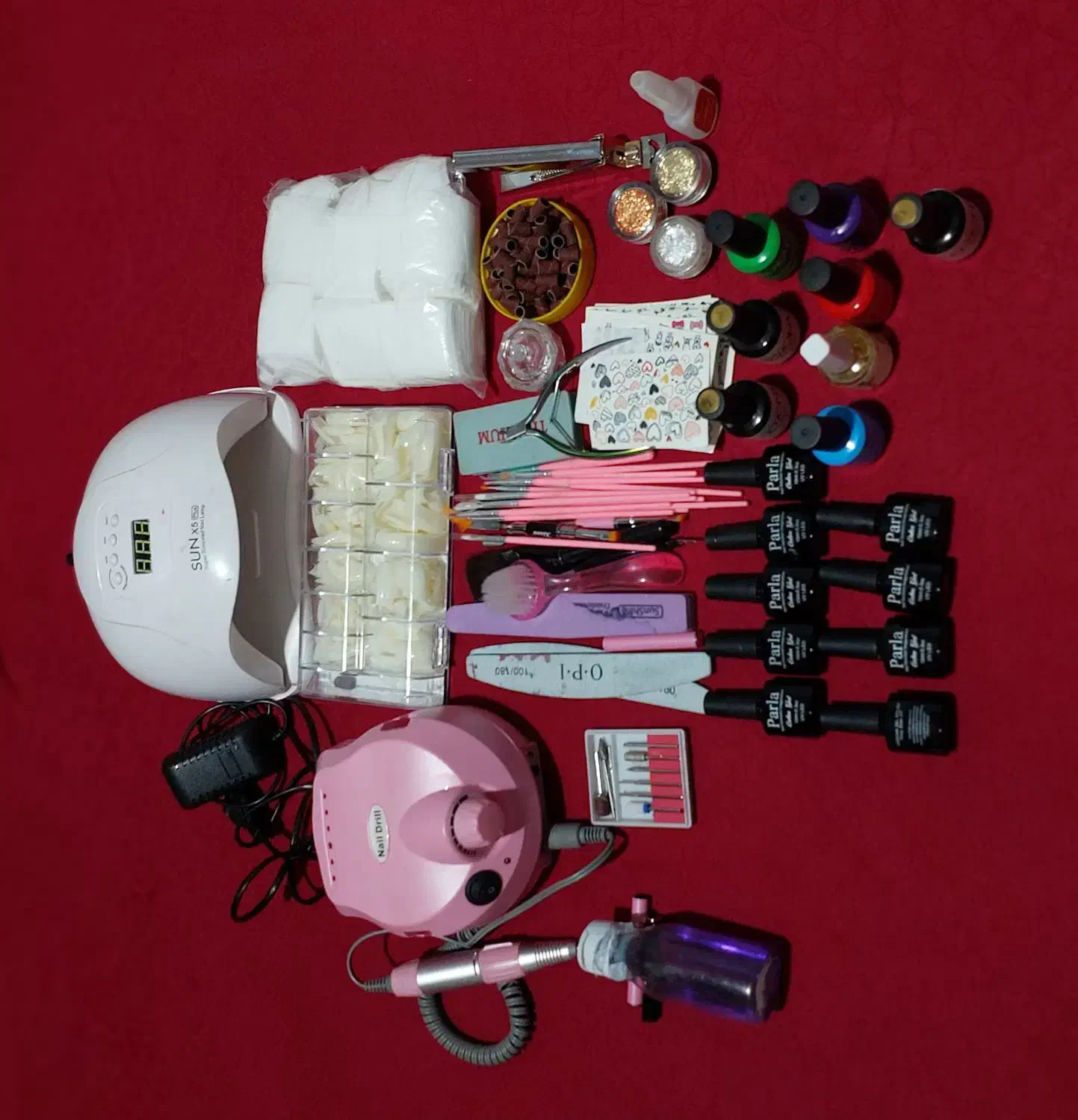 فروش وسایل کاشت ناخن|آرایشی، بهداشتی، درمانی|دره شهر, |دیوار