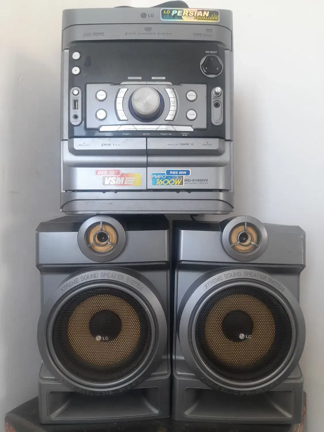 ضبط صوتی وتصویری ال جی ژاپن|سیستم صوتی خانگی|گلپایگان, |دیوار