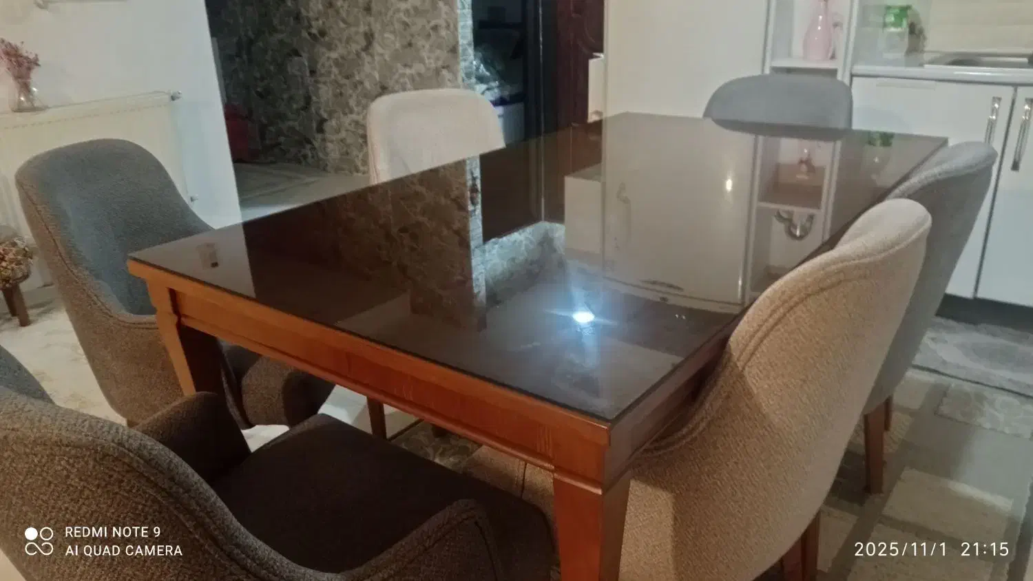 میز نهارخوری|میز و صندلی غذاخوری|مشهد, الهیه|دیوار