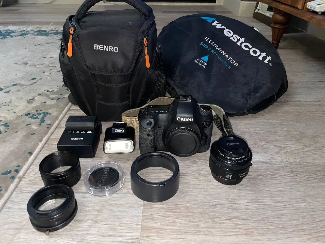 Canon 6D Mark I|دوربین عکاسی و فیلم‌برداری|تهران, هفت چنار|دیوار