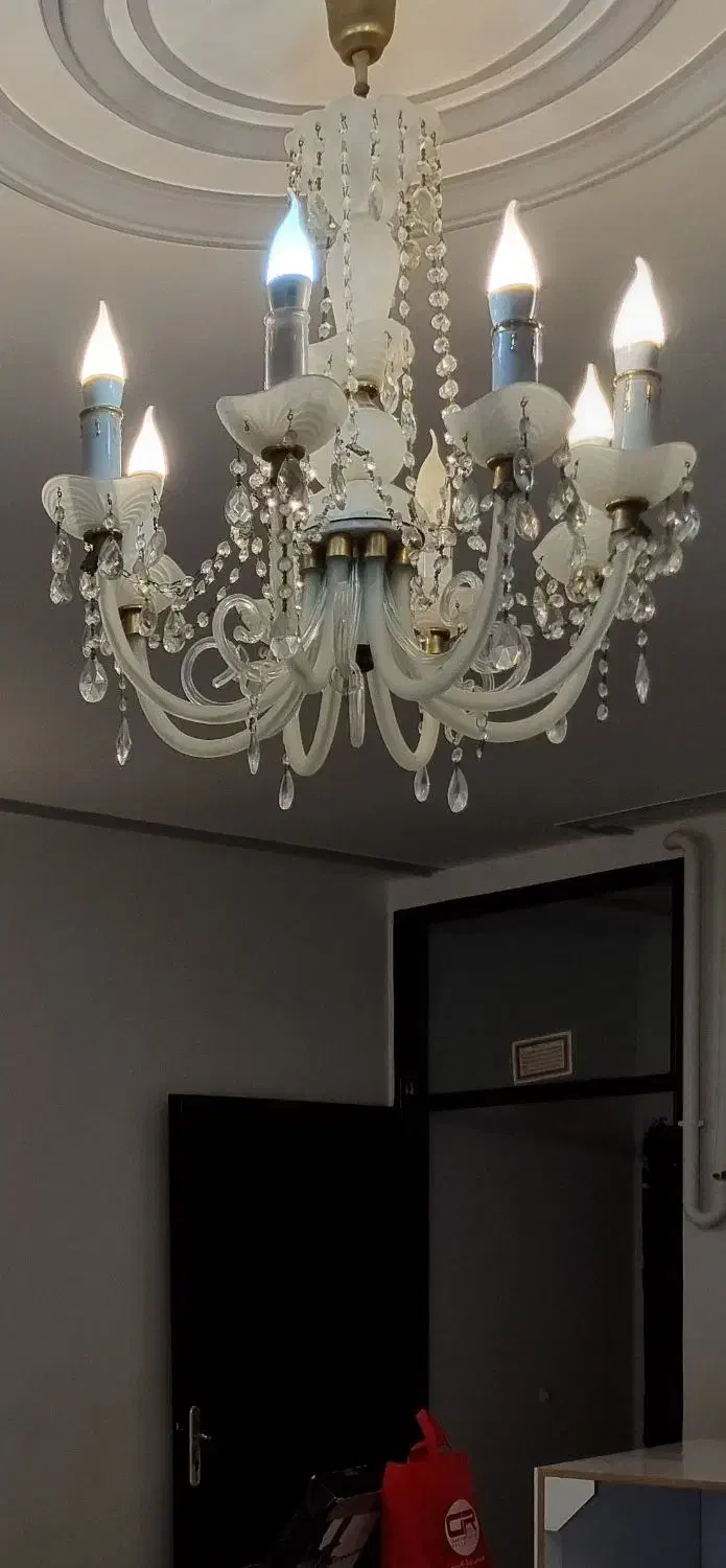 لوستر با دیواریش|لوستر و چراغ آویز|کرمانشاه, |دیوار