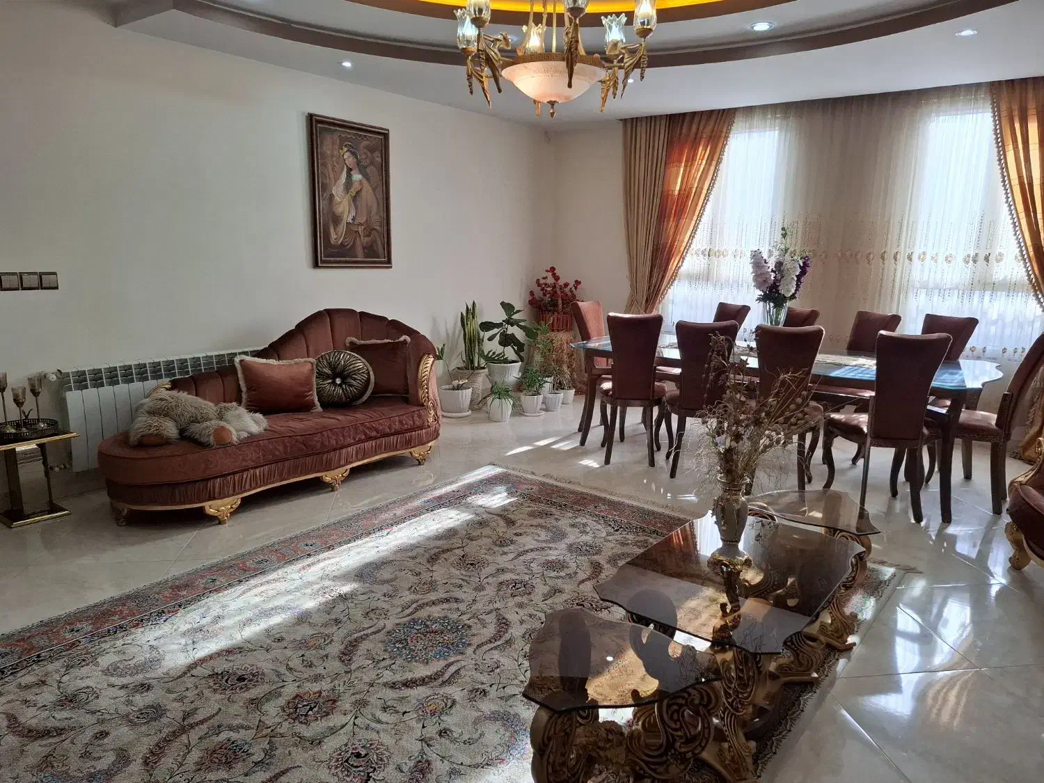 مبل * ناهارخوری *فرش *پرده * بوفه|مبلمان خانگی و میز عسلی|کرج, گوهردشت|دیوار