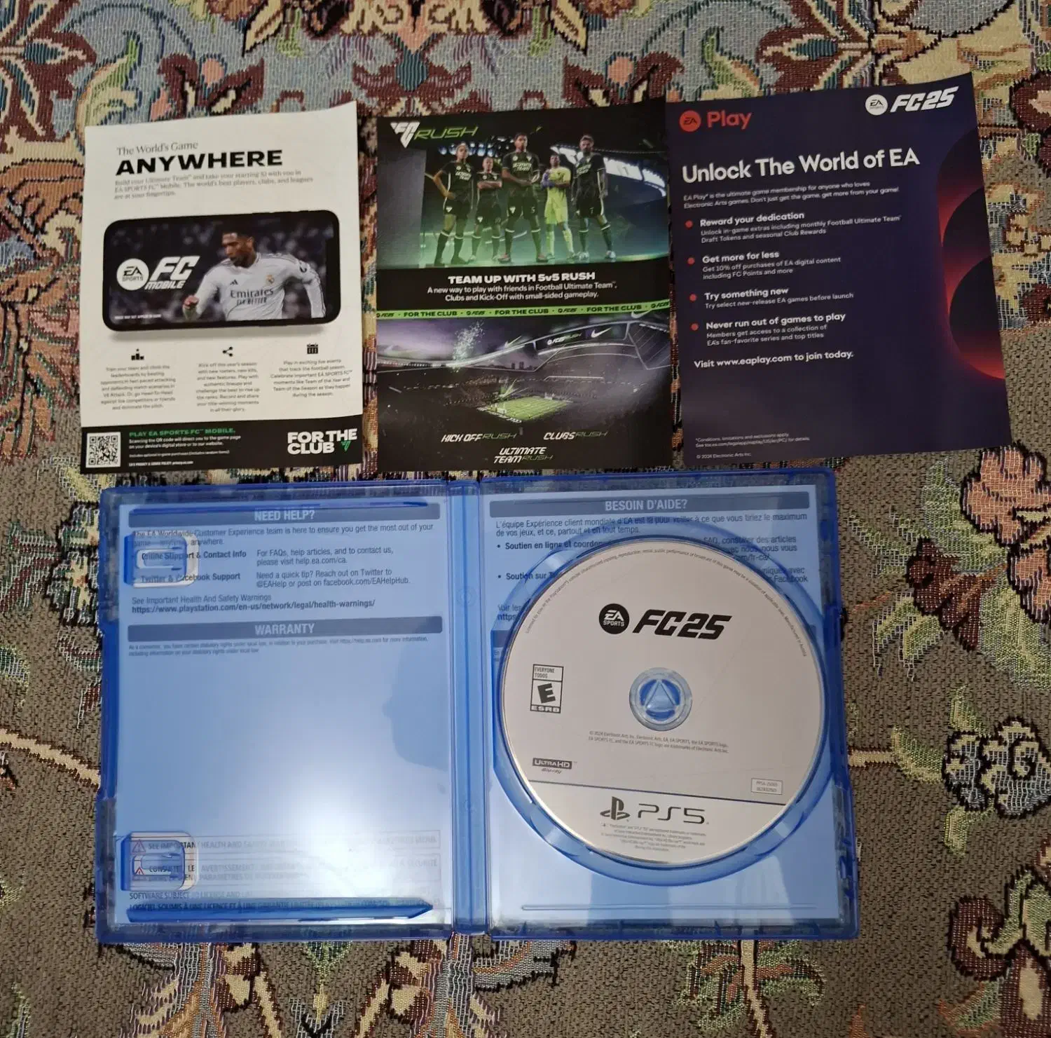 بازی FC 25 PS5|کنسول، بازی ویدئویی و آنلاین|تهران, نعمت‌آباد|دیوار