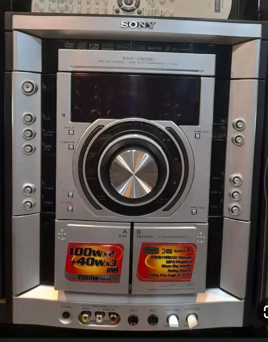 ظبط سونی ۳۵۰۰ وات|سیستم صوتی خانگی|خرم‌آباد, |دیوار