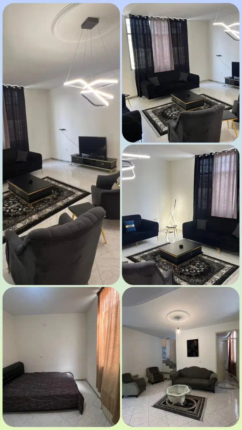 اجاره واحد مبله در غرب تهران|اجارهٔ کوتاه‌مدت آپارتمان و سوئیت|تهران, پونک|دیوار