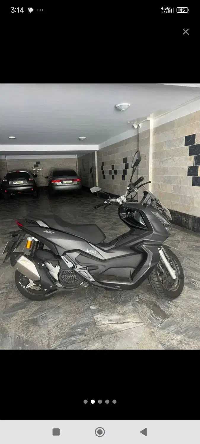 موتور adv 150 همتاز|موتورسیکلت|رشت, کوی قدس|دیوار