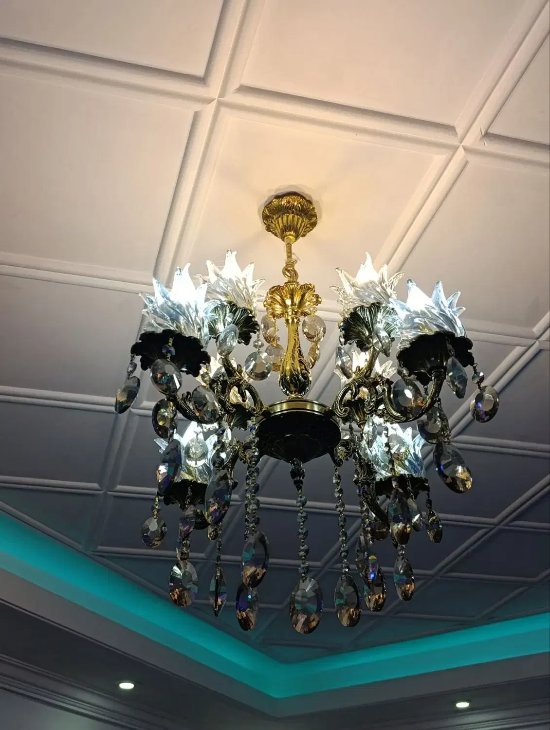 لوستر|لوستر و چراغ آویز|هشترود, |دیوار