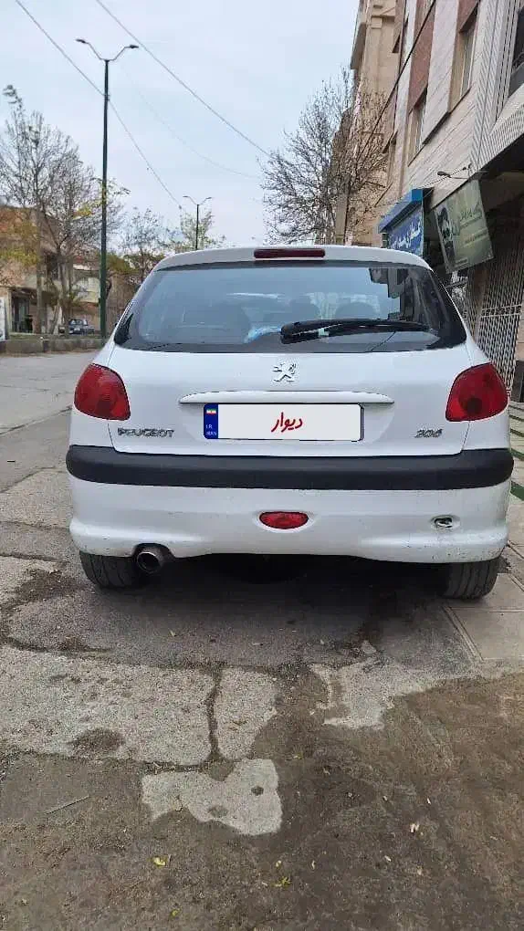 206تیپ 3 بسیار تمیز با قیمت خوب  مدل 95|خودرو سواری و وانت|ملایر, |دیوار