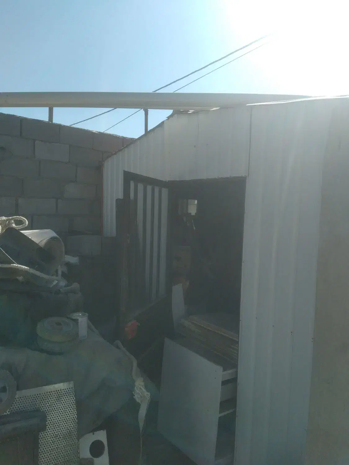 کانکس دست ساز ۲.۵در۳|مصالح و تجهیزات ساختمان|تویسرکان, |دیوار