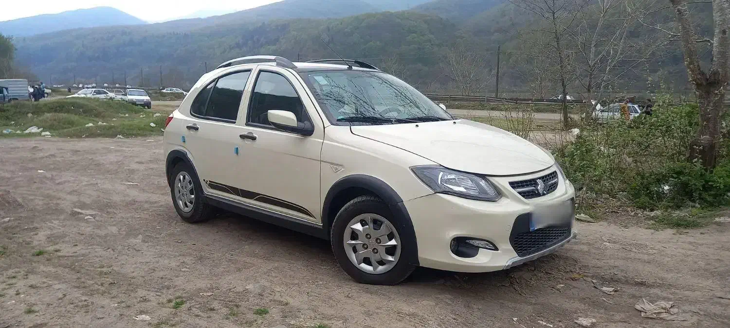 کوییک ۱۴۰۲ R رنگ کرم مشکی|خودرو سواری و وانت|الوند, |دیوار