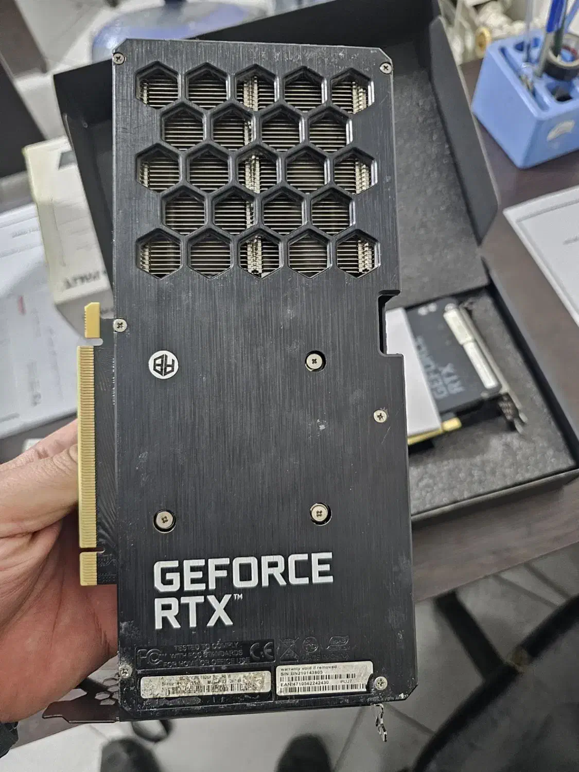 کارت گرافیک geforce rtx 3060 palit در حد نو|قطعات و لوازم جانبی رایانه|تهران, سلسبیل شمالی|دیوار