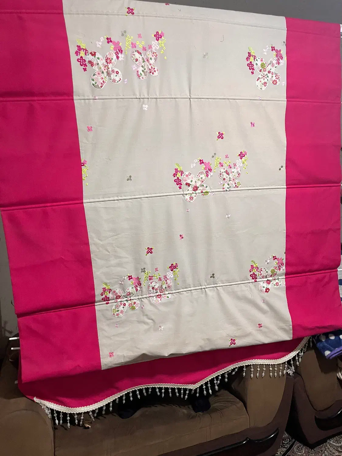 پرده جنس درجه یک|پرده، رانر، رومیزی|فولادشهر, B5|دیوار