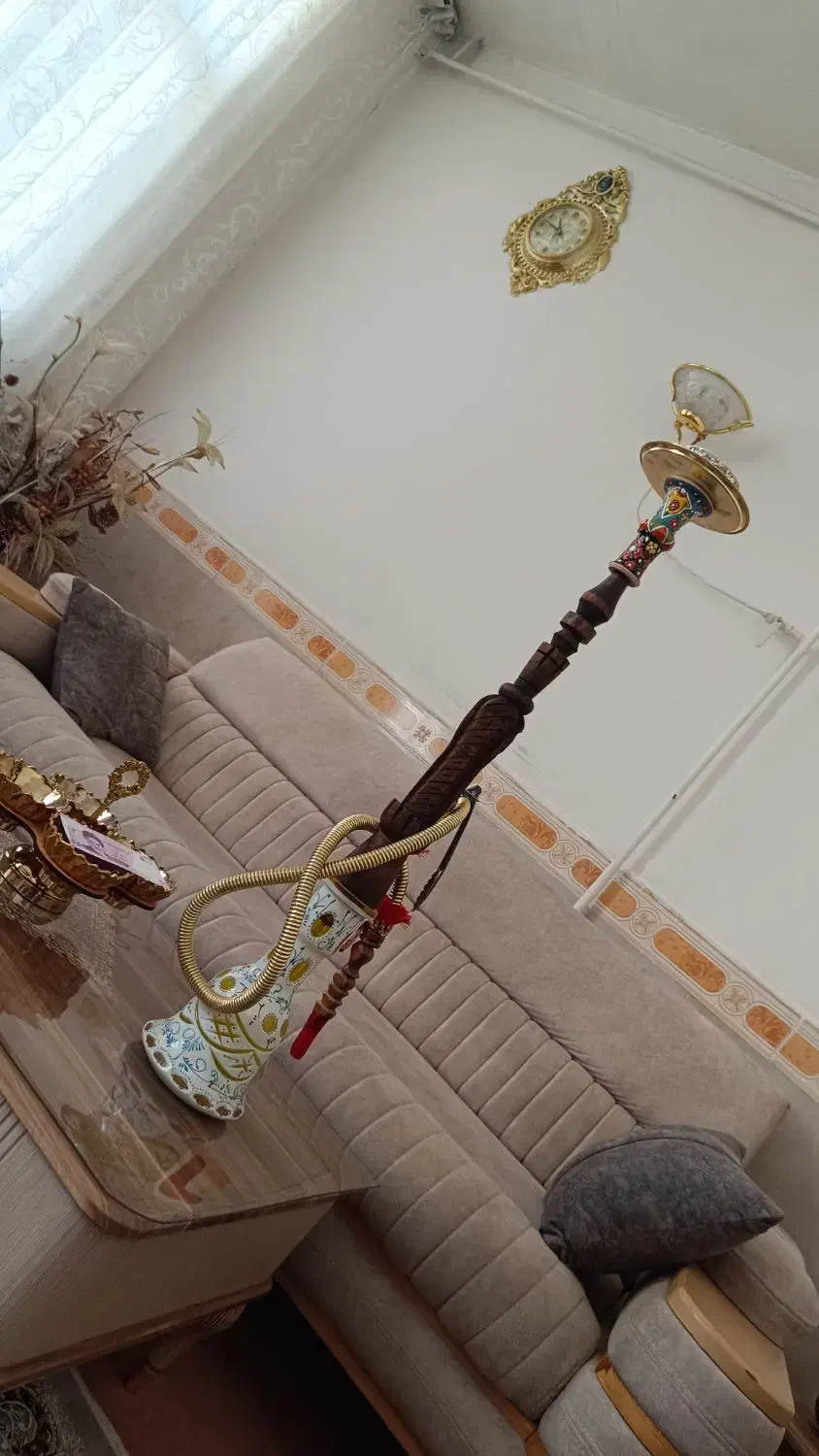 قلیان چوب گردو|کلکسیون و سرگرمی|الوند, |دیوار