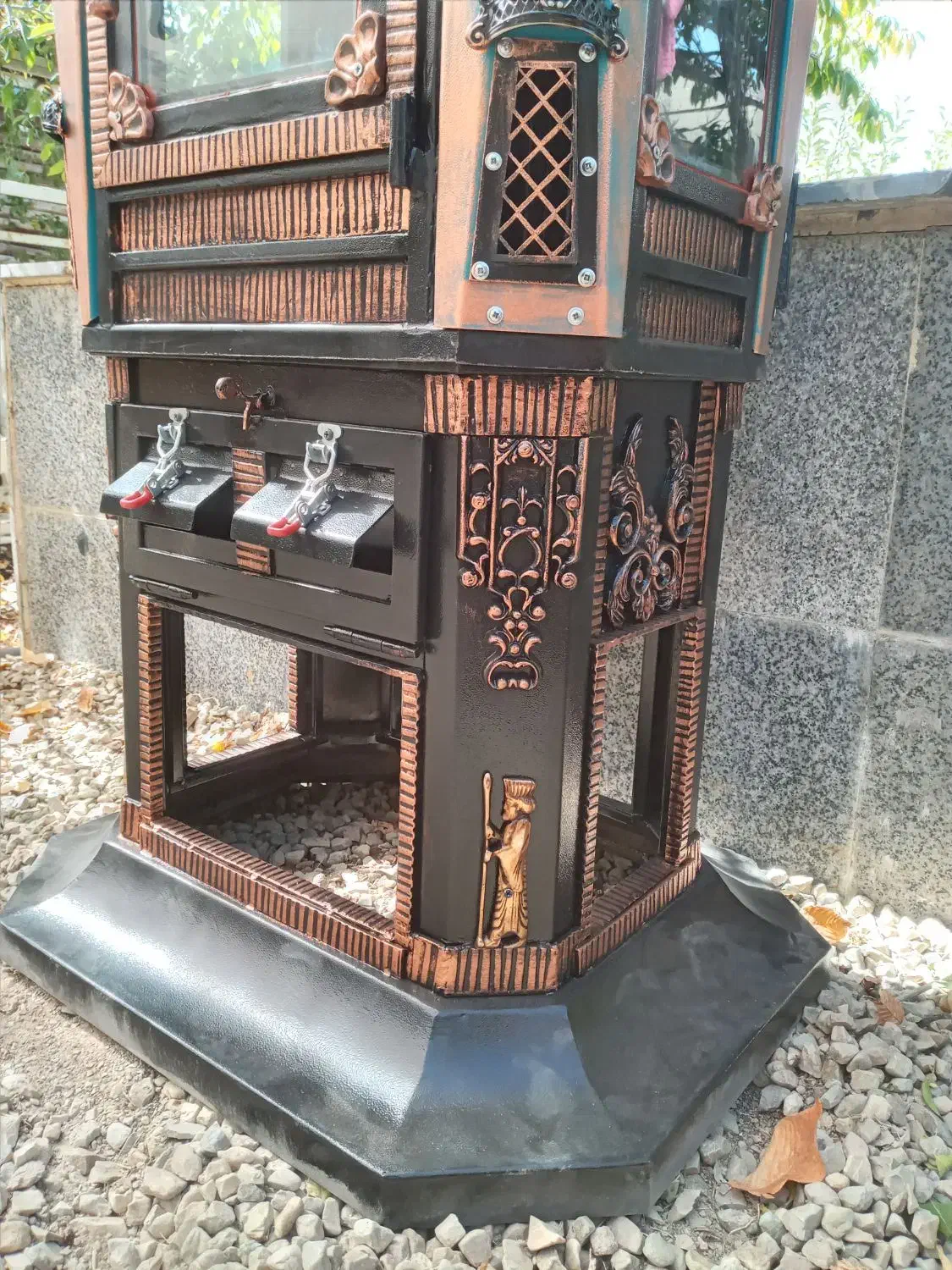 شومینه چوبی با قابلیت گاز سوز|بخاری، هیتر، شومینه|تهران, امیریه|دیوار