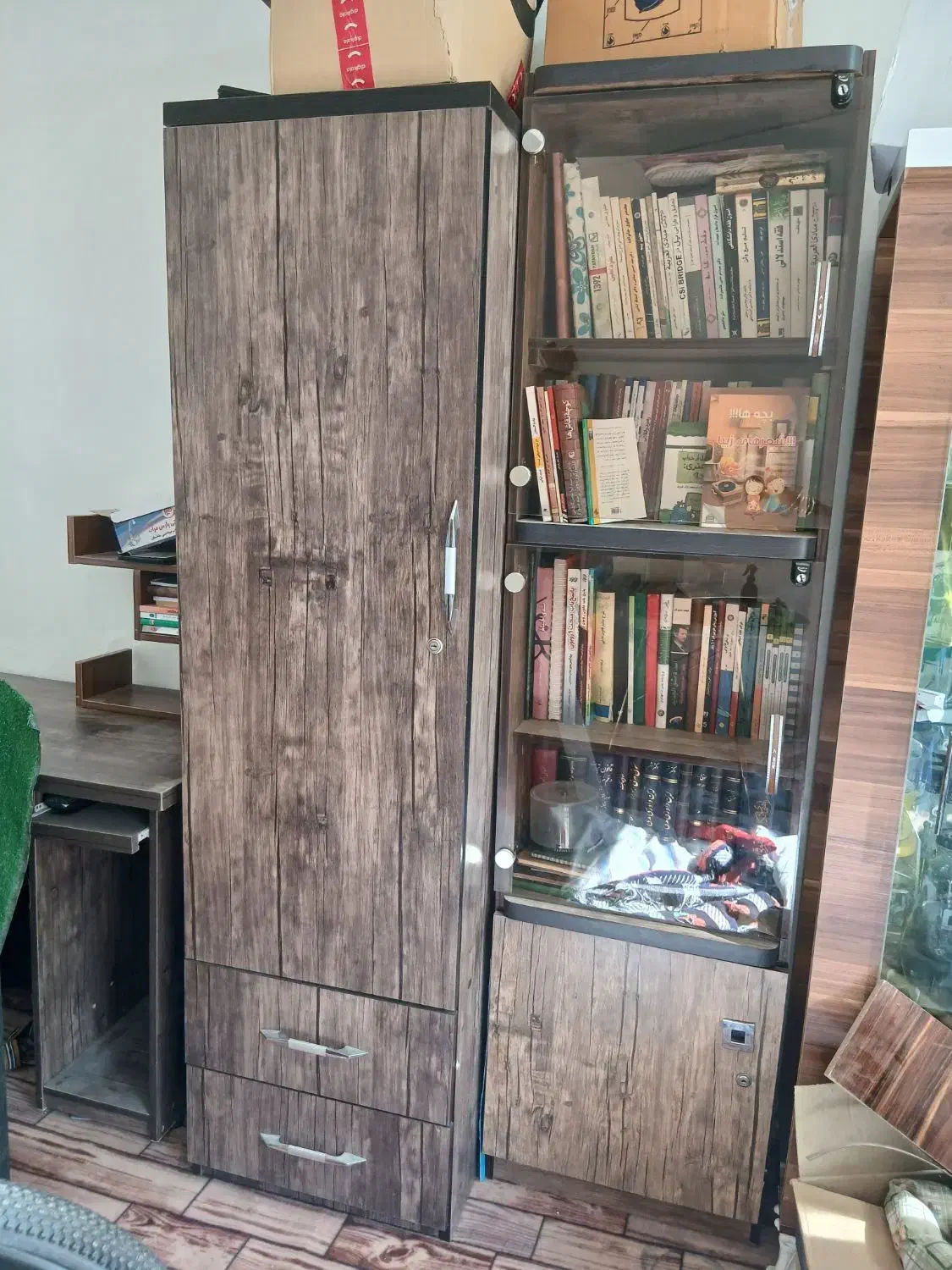 میز و کمد و کتابخونه|میز تحریر و کامپیوتر|مسجد سلیمان, |دیوار