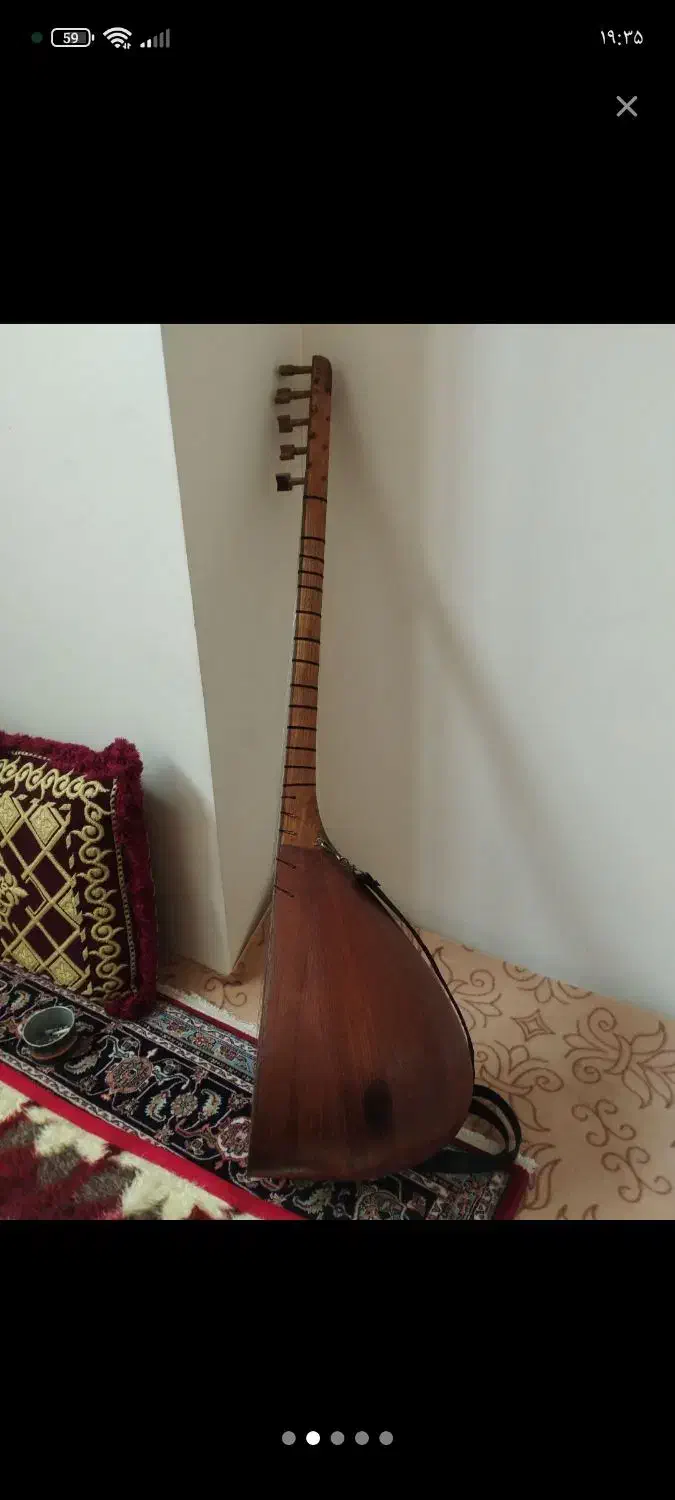 ساز قوپوز|سازهای سنتی|تبریز, |دیوار