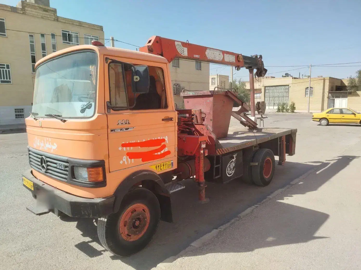 جرثقیل خاور 608 مدل 86|خودرو سنگین|یزد, |دیوار