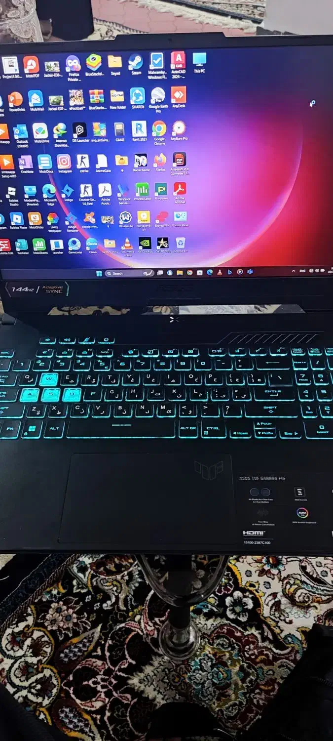 لپ تاب asus TUF Gaming|رایانه همراه|اهواز, کوی بشارت|دیوار