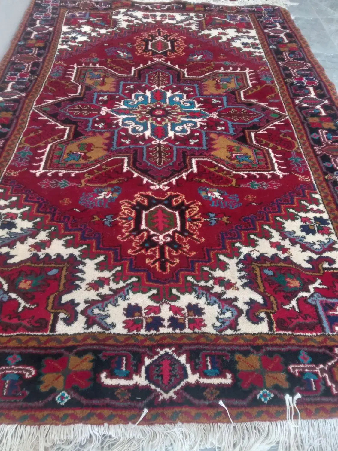 دو جفت فرش دستبافت شش متری نو|فرش|تبریز, |دیوار