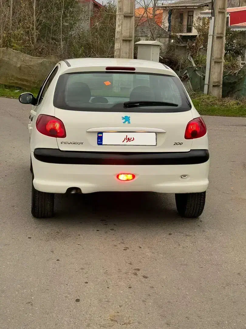 206 مدل 89 در حد|خودرو سواری و وانت|رشت, یخسازی|دیوار