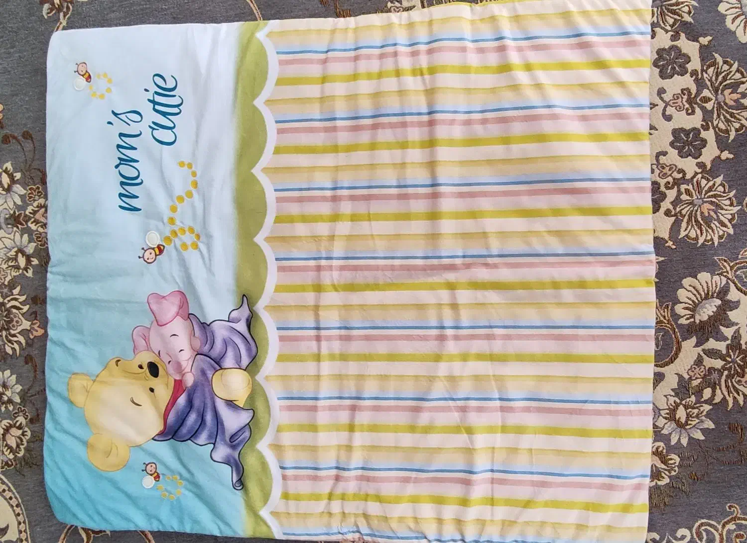 سرویس پتو وتشک وکیسه خاب نوزادی جنس مخمل درجه یک|رختخواب، بالش، پتو|سبزوار, امیر کبیر|دیوار