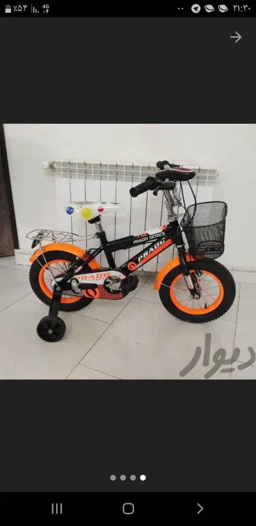 دوچرخه پرادو سایز۱۲|دوچرخه، اسکیت، اسکوتر|ری, دیلمان|دیوار