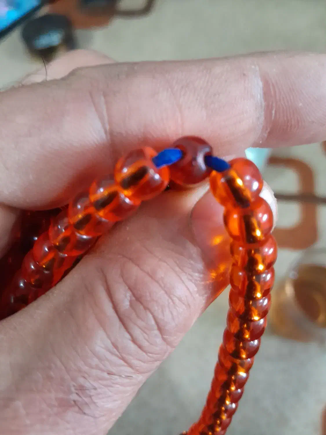 تسبیح کهنه المان|کلکسیون اشیاء عتیقه|تویسرکان, |دیوار