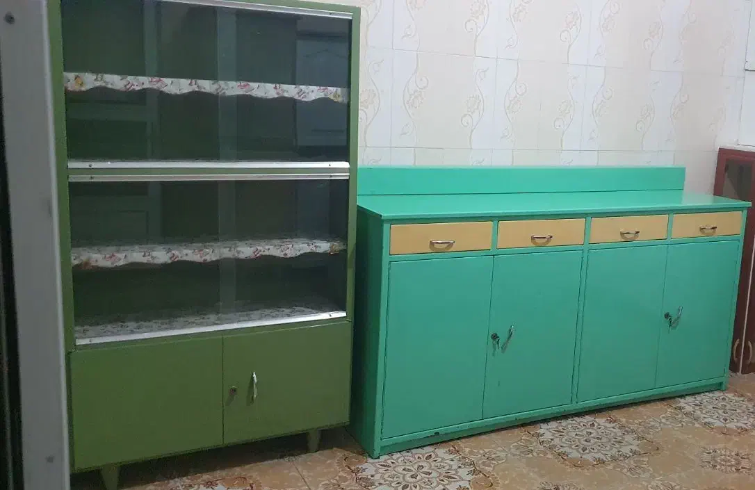 دو عدد کابینت عتیقه ورق سنگین|مصالح و تجهیزات ساختمان|تبریز, |دیوار