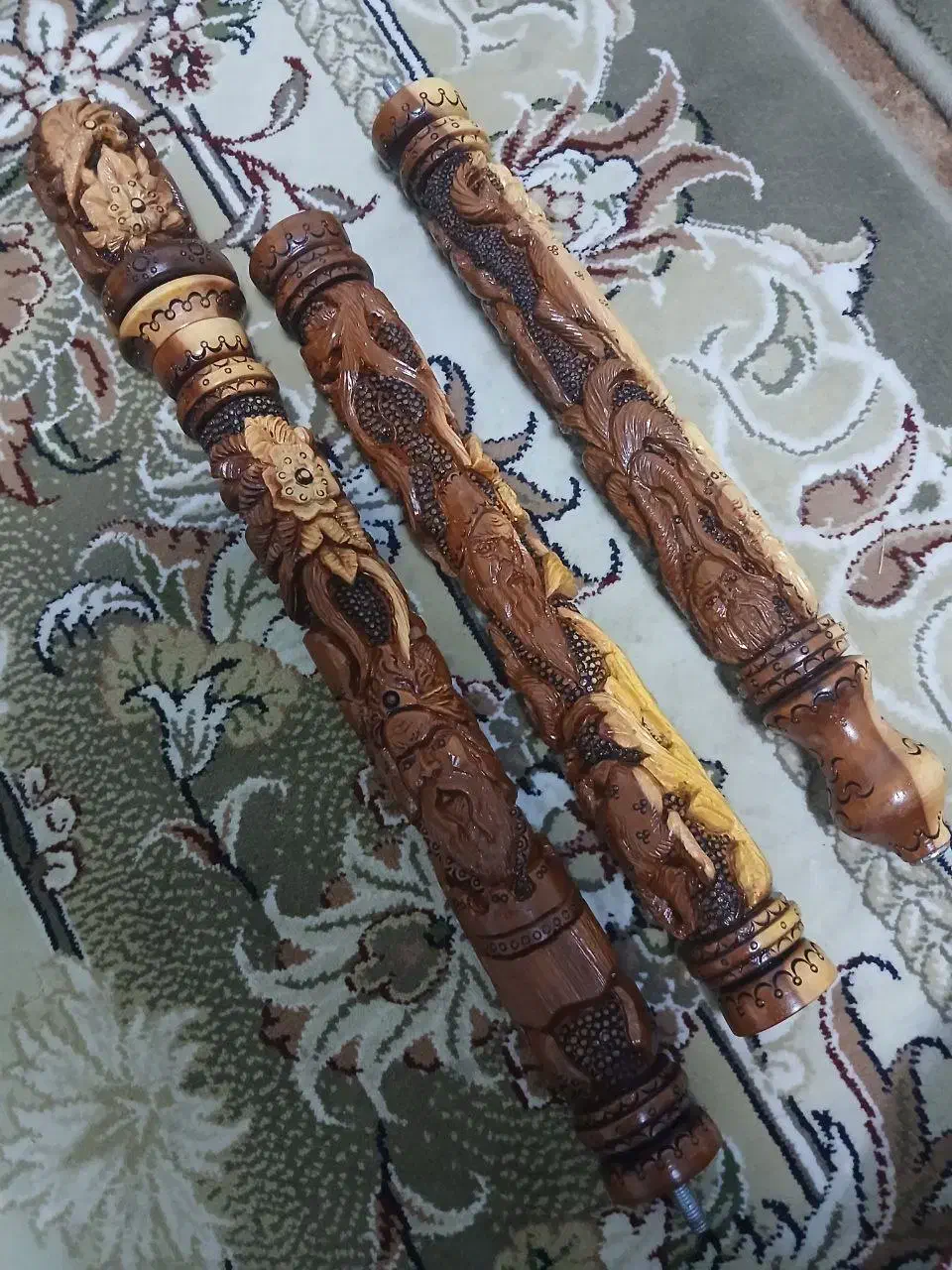 عصای چوبی کار دست|صنایع دستی و سایر لوازم تزئینی|مشهد, بهارستان|دیوار