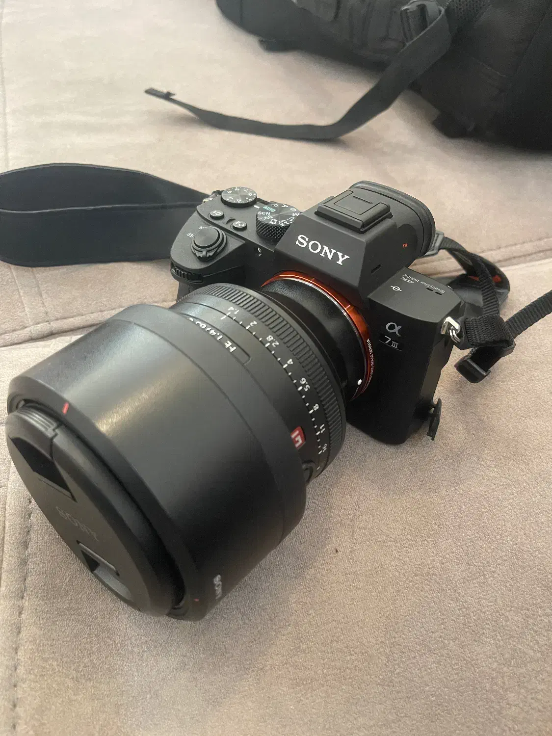 دوربین سونی با لنز فیکس ۸۵|دوربین عکاسی و فیلم‌برداری|کرج, کرج نو|دیوار