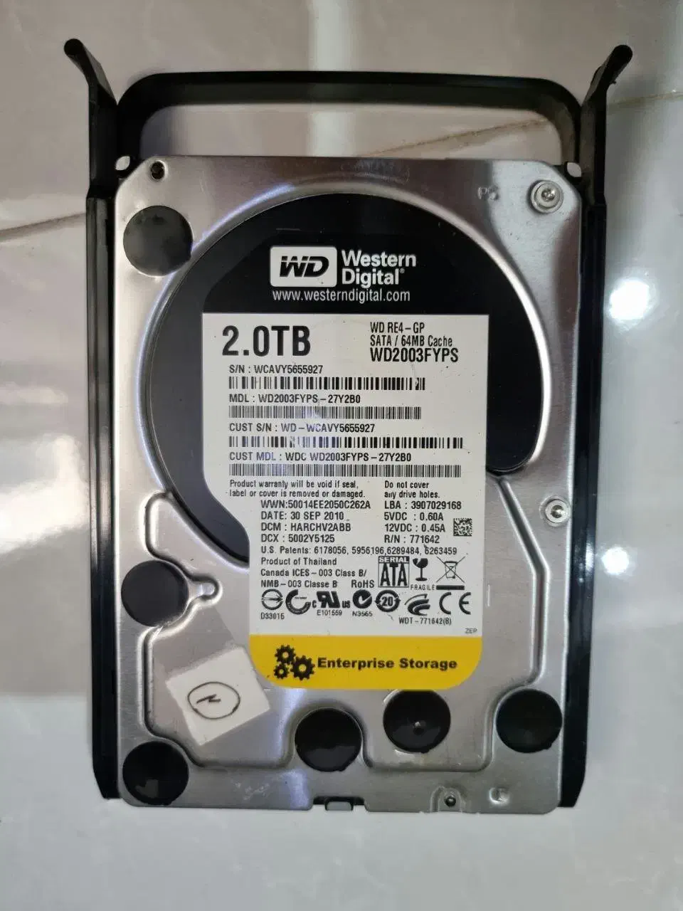هارد دو ترابایت 2tb western digital black|قطعات و لوازم جانبی رایانه|تهران, وحیدیه|دیوار