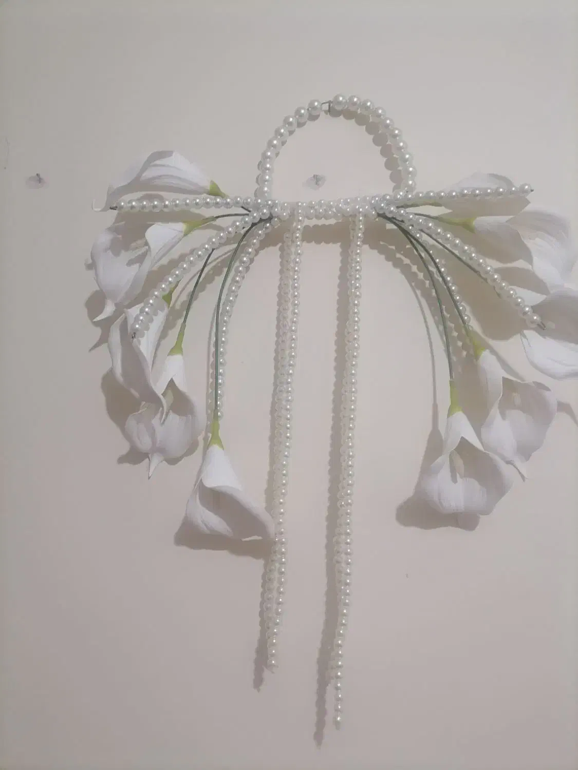 گل عروس|گل مصنوعی|تبریز, |دیوار