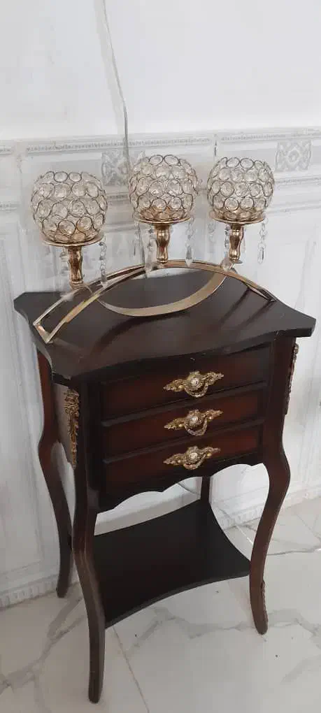 میز و آباژور و جاشمعی|چراغ خواب و آباژور|بندر ماهشهر, |دیوار