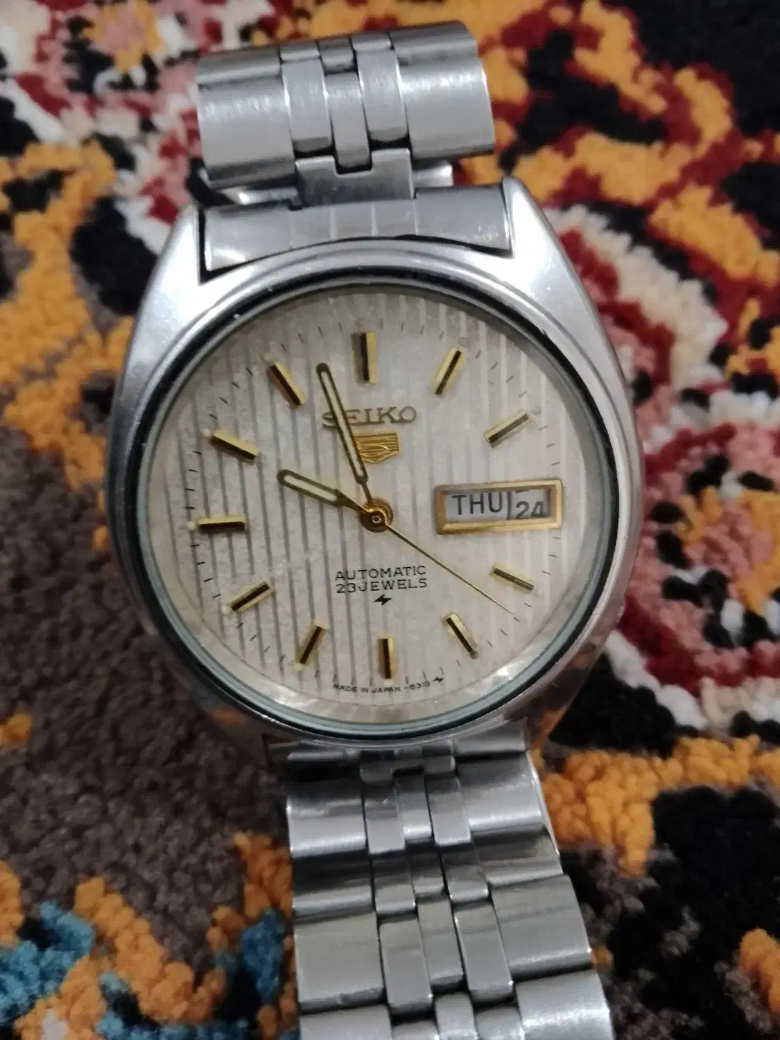 ساعت سیکو 5 سالم در حد نو دقیق ضد آب|ساعت|مریوان, |دیوار