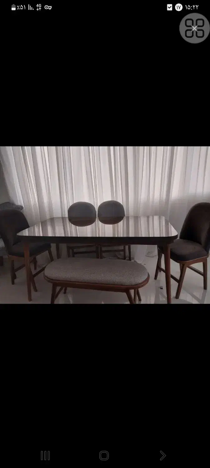 میزه نهارخوری تو|میز و صندلی غذاخوری|مشهد, الهیه|دیوار