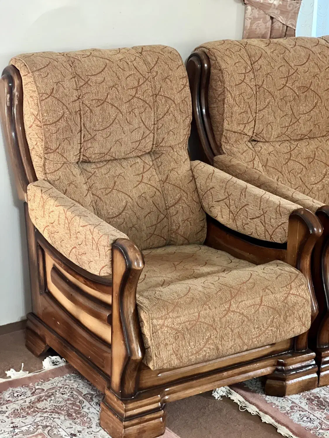 مبل ۷ نفره|مبلمان خانگی و میز عسلی|خلخال, |دیوار