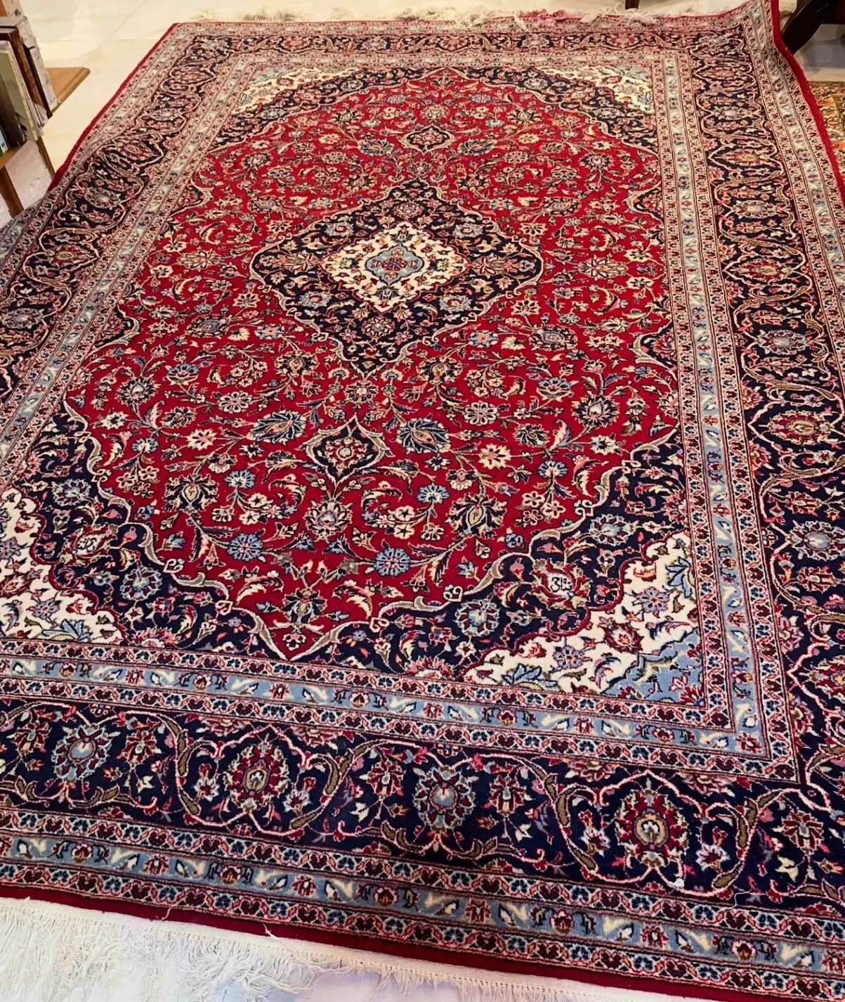 فرش نجف آبادی ۹ متری|فرش|شیراز, چنچنه|دیوار