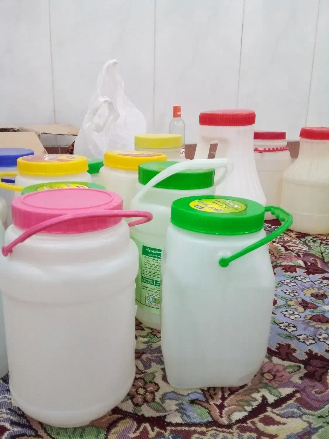 سطل برای ترشی و کاربردهای دیگر|ظروف نگهدارنده، پلاستیکی، یکبارمصرف|بندر دیر, |دیوار