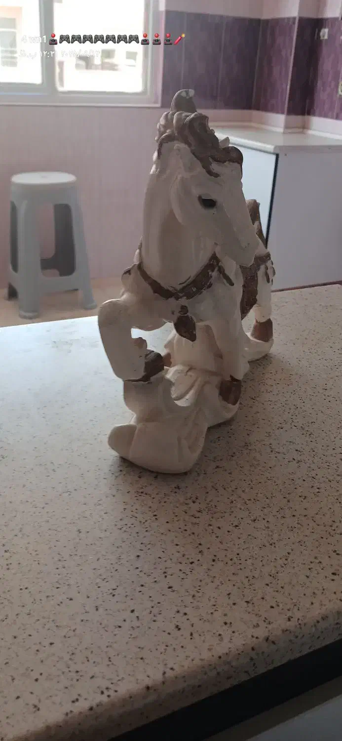 مجسمه اسب|مجسمه، تندیس، ماکت|پاکدشت, پاکدشت (مامازند)|دیوار