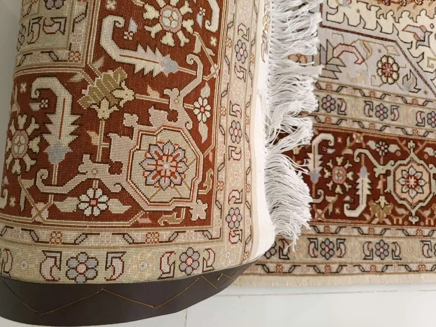 فروش فرش دستبافت 50رج هریس تبریز|فرش|تهران, علم و صنعت|دیوار