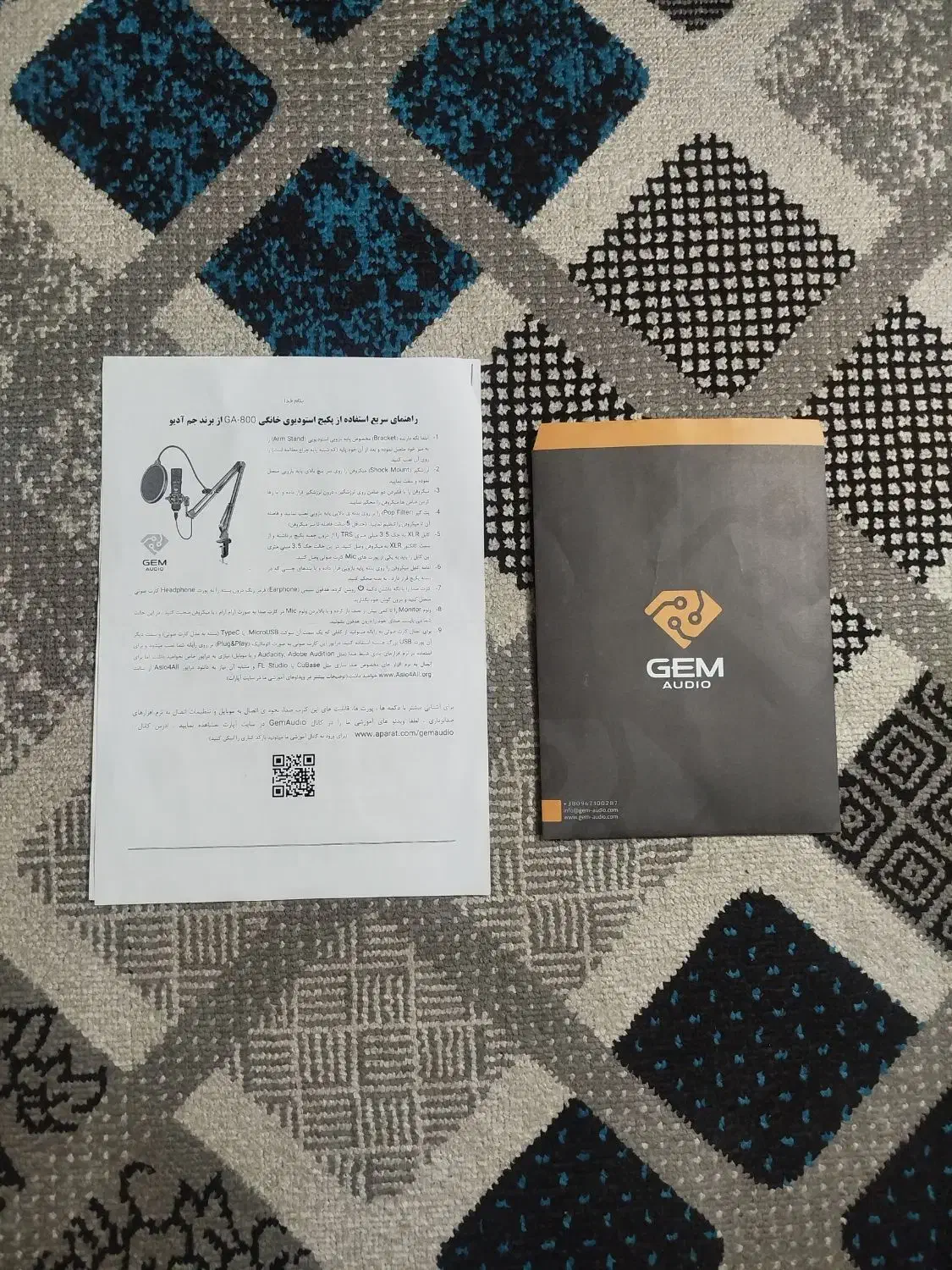 کارت صدا «v8Plus» + وسایل - فوری|سیستم صوتی خانگی|شاهدشهر, |دیوار