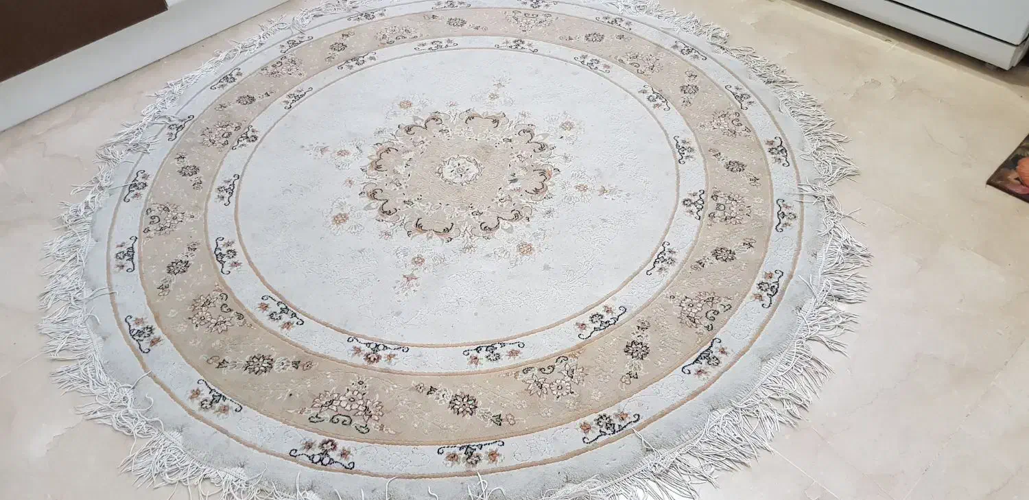 فرش گرد ۱/۵ قطر|فرش|تهران, نارمک|دیوار