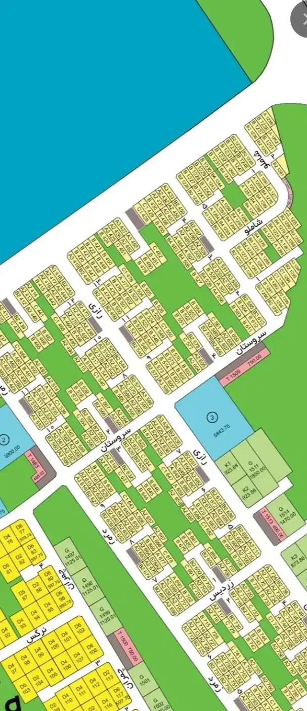 زمین دو نبش تجاری،ب زمرد، بلوار رسالت،فاز۲،محله۴|فروش زمین و ملک کلنگی|هشتگرد, فاز ۲ مهستان|دیوار